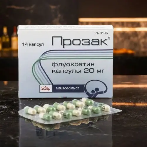 Прозак 20 мг. [антидепрессант Франция]
